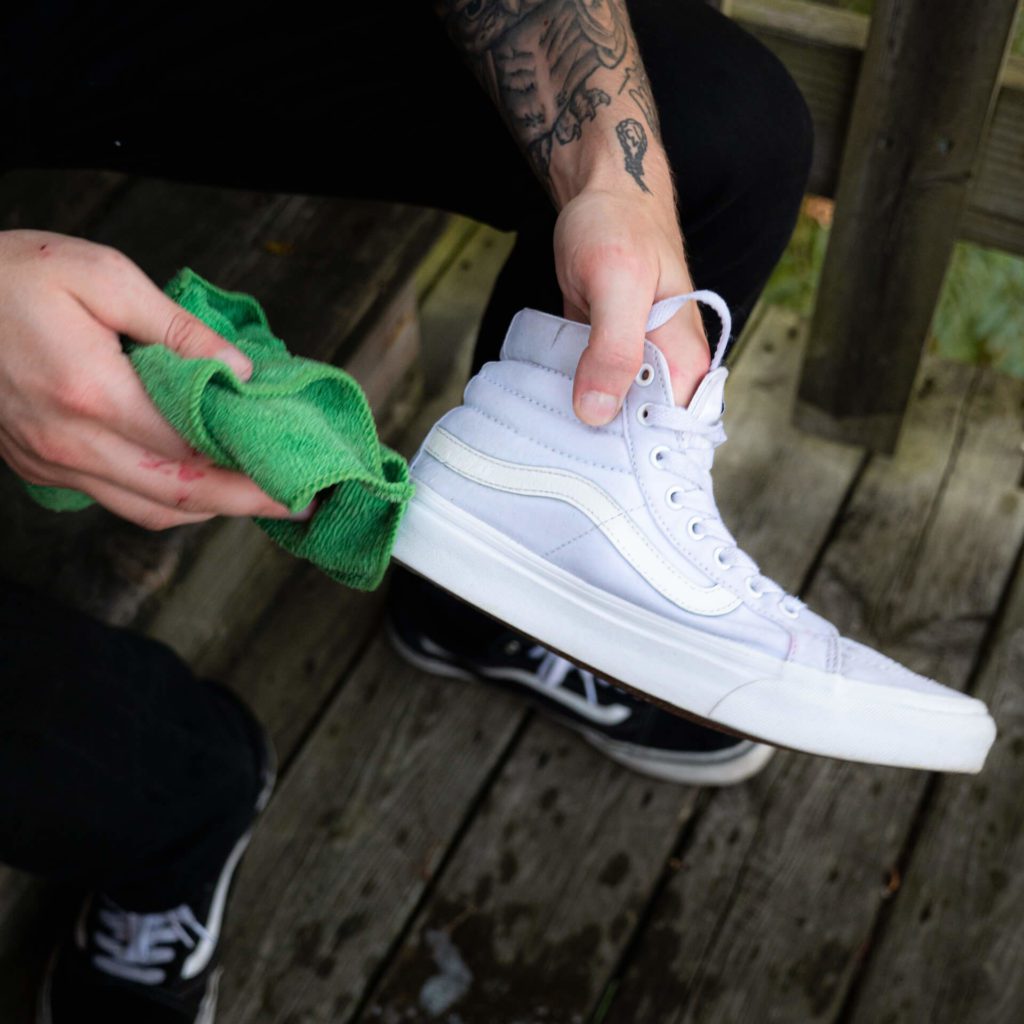 How To Clean White Canvas Shoes