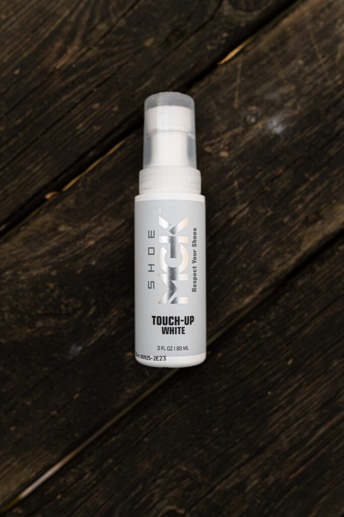 A bottle of the Shoe MGK White Touch-up