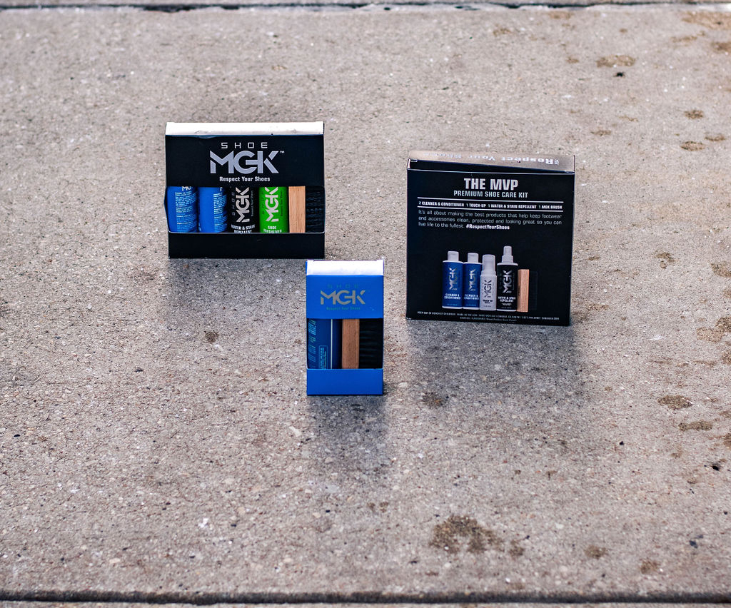The Shoe MGK Starter Kit, the Shoe MGK MVP Kit Xl, and the Shoe MGK Complete Kit