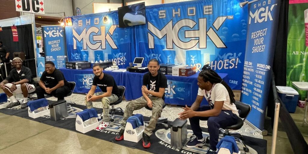 The SHoe MGK crew ready for the fair